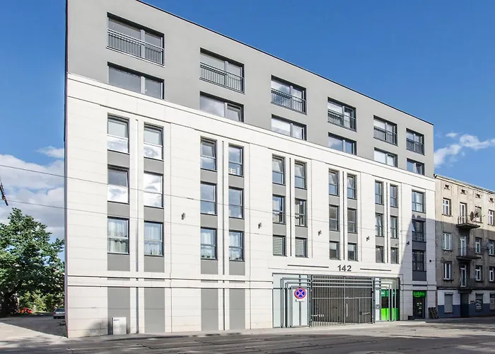 公寓 Alfahome Obok Galerii Lodzkiej